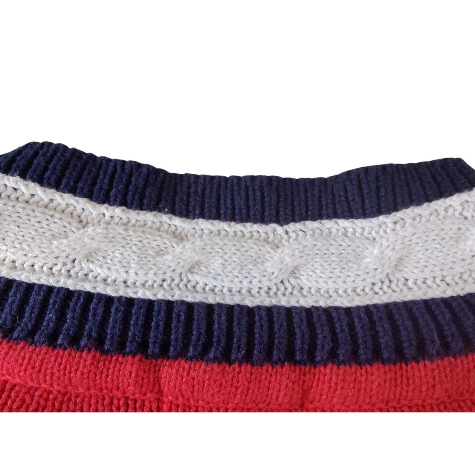 Royal Robbins Rare Vintage Robinsons V Neck Sweater Jumper Red Medium 80s Size US M / EU 48-50 / 2 - 11 Thumbnail