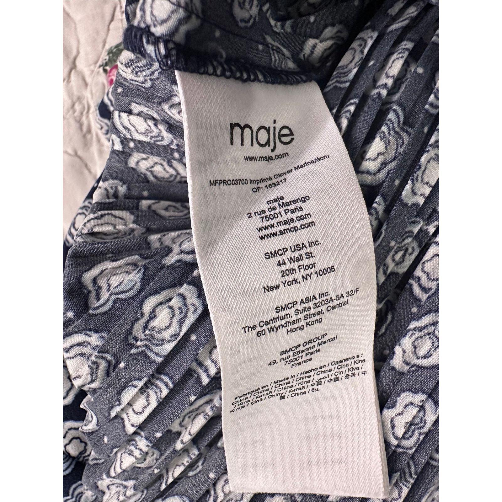 Maje MAJE ROCKINOVER DRESS 34 Size XS / US 0-2 / IT 36-38 - 10 Thumbnail