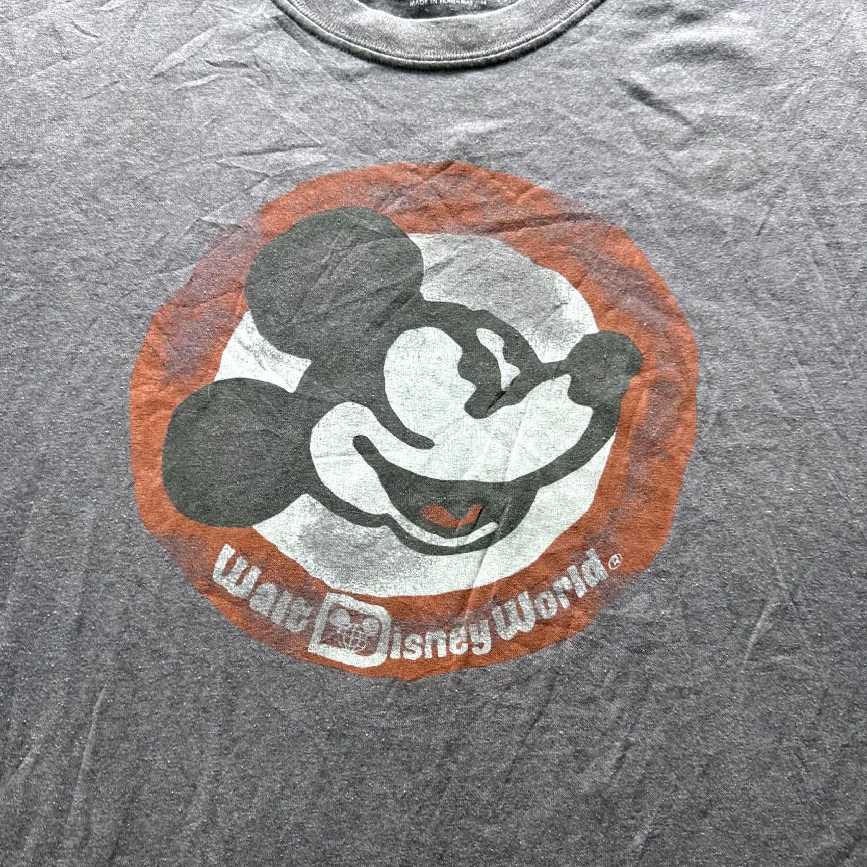 Hanes Hanes Shirt Mens 2XL Gray Mickey Mouse Disney Sleeveless Graphic Tee Disneyland Mammoth? Size US XXL / EU 58 / 5 - 2 Thumbnail