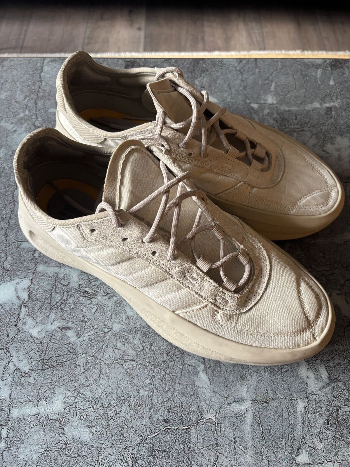 Adidas Adidas AdiFOM TRXN Aluminium Wonder Beige Size US 11.5 / EU 44-45 - 3 Thumbnail