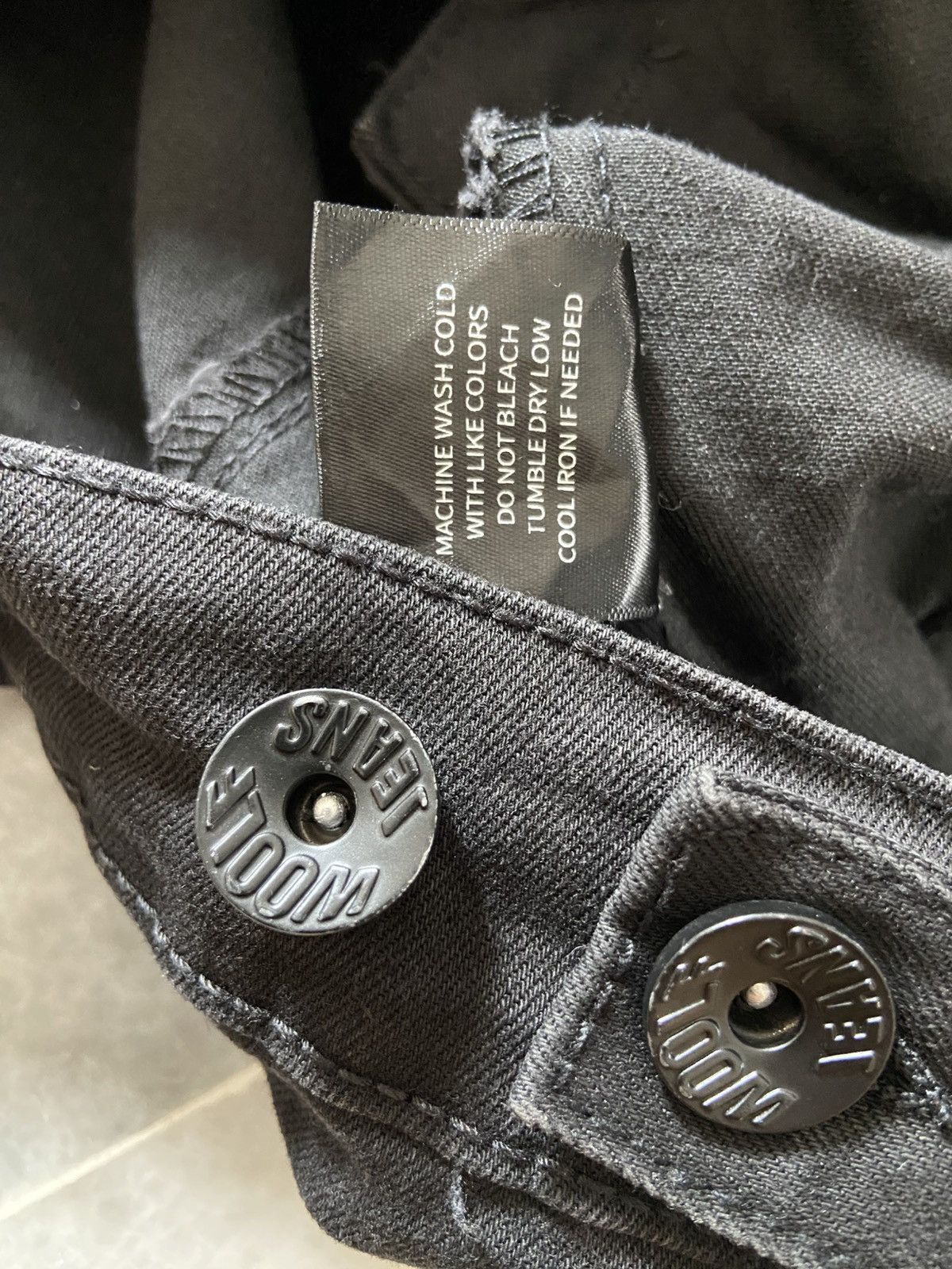 Woolf Woolf Jeans denim bondage Jacket Size US XL / EU 56 / 4 - 9 Thumbnail