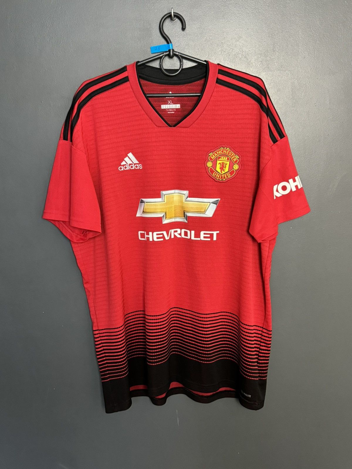 Adidas Manchester United 18/19 Home Lingard Football Jersey Size US XL / EU 56 / 4 - 2 Thumbnail
