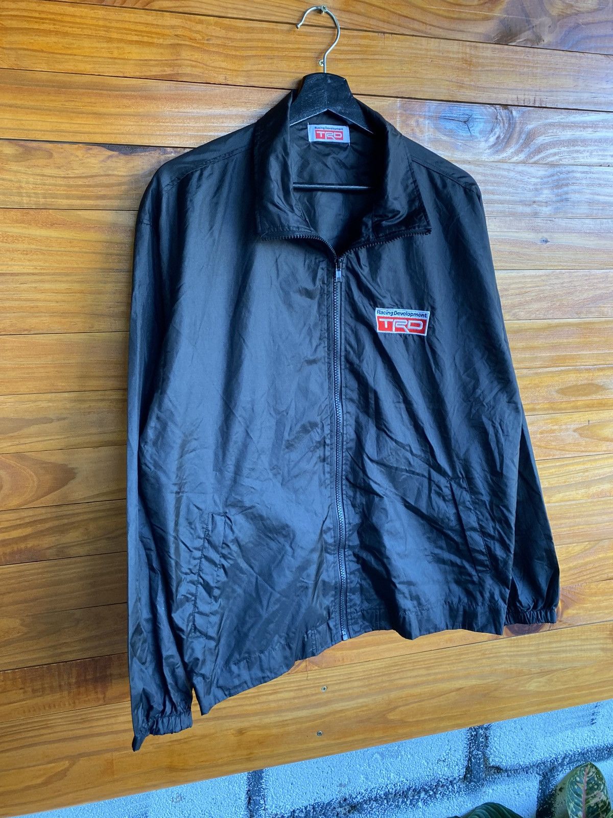 Vintage Vintage TRD Toyota Racing Development Black Nylon Jacket Size US M / EU 48-50 / 2 - 8 Thumbnail
