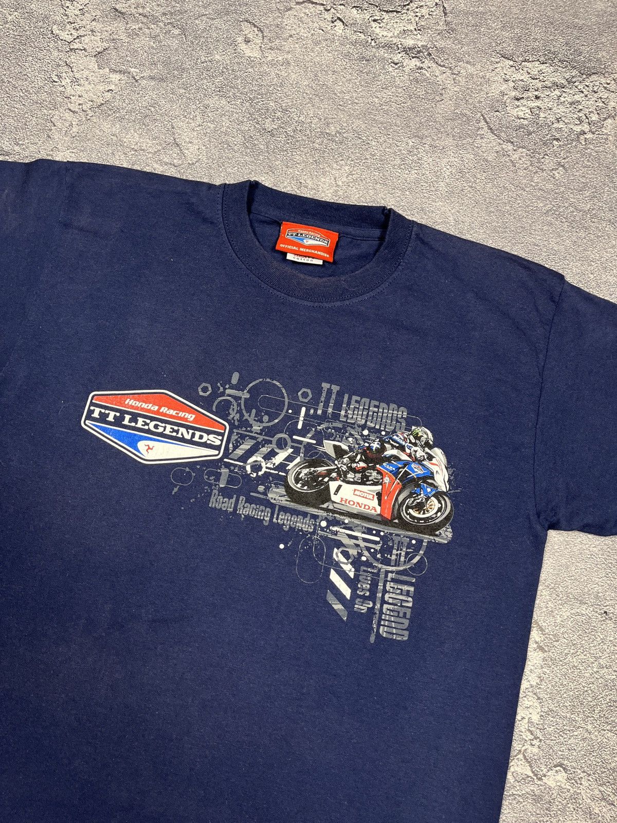 Honda Honda Racing T-Shirt TT Legends NASCAR Grand Prix Men Size M Size US M / EU 48-50 / 2 - 2 Thumbnail
