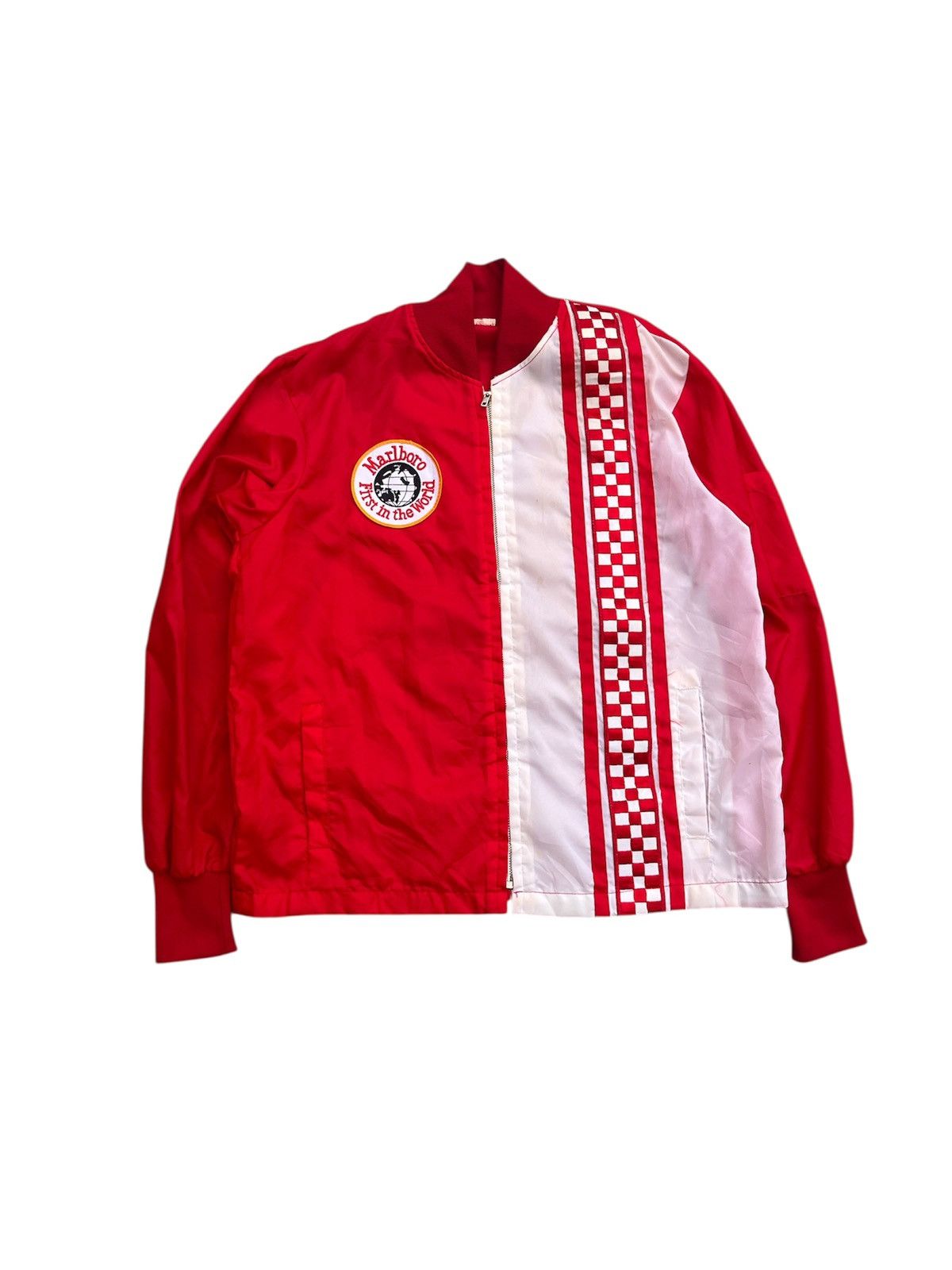 Vintage Japanese Marlboro Patch Racing Jacket Size US S / EU 44-46 / 1 - 1 Thumbnail