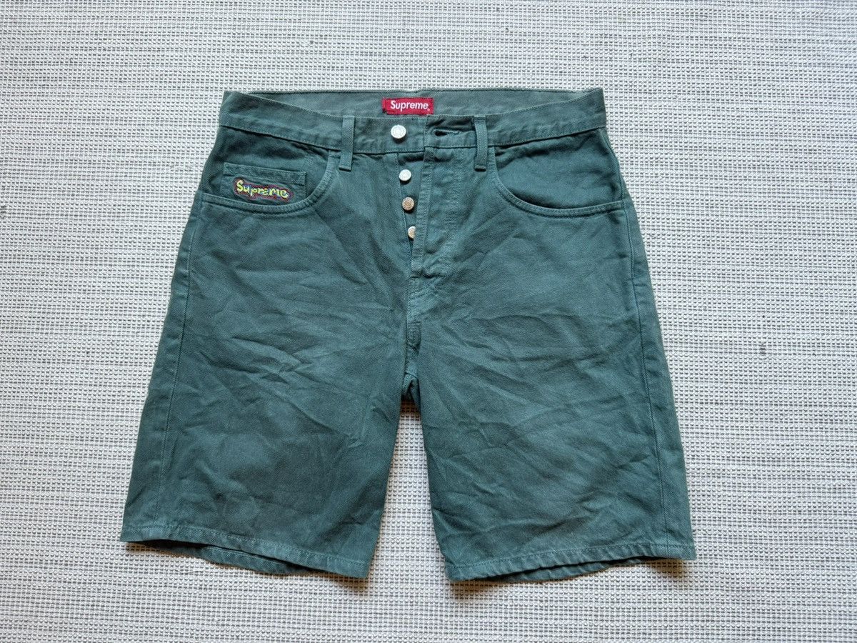 パンツ Supreme Denim Skate Short Gonz Logo 34 Supreme Denim Skate Short (SS15)