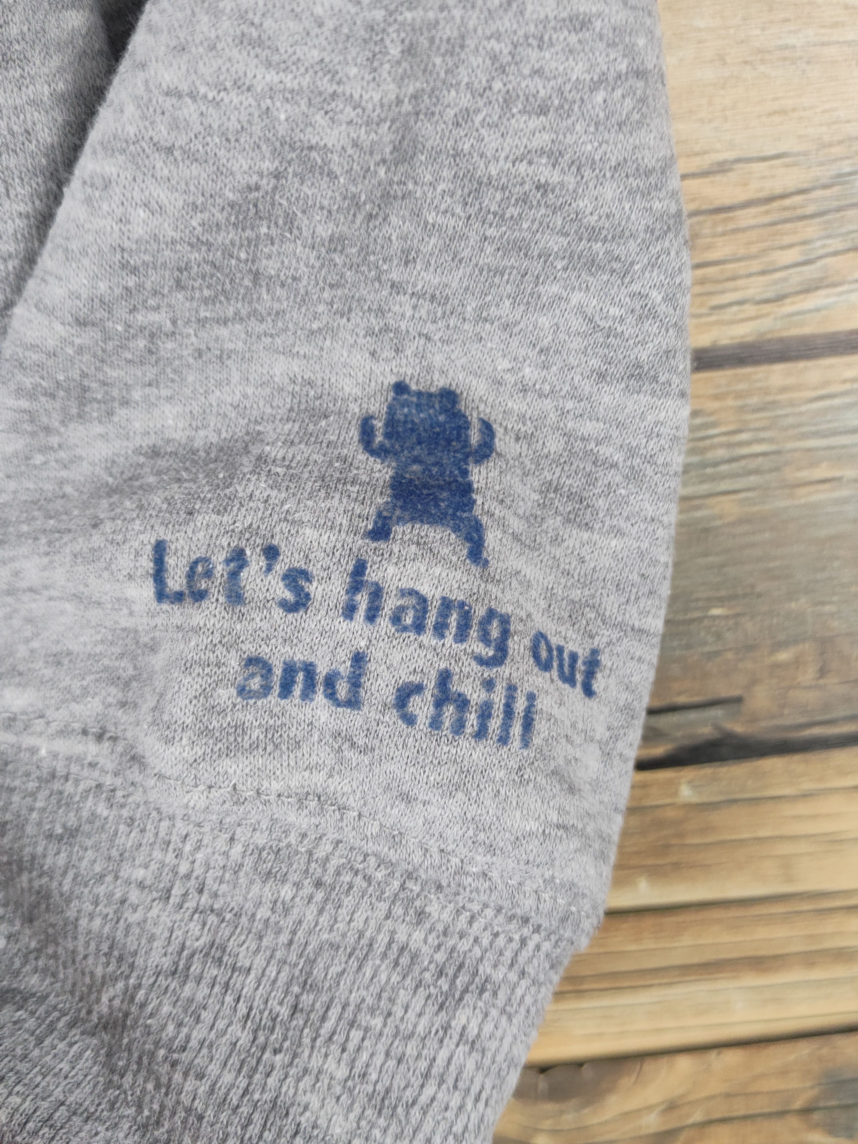 Japanese Brand × Vintage ZooMac Gray Hoodie Sweatshirts #W1138 Size US S / EU 44-46 / 1 - 6 Thumbnail