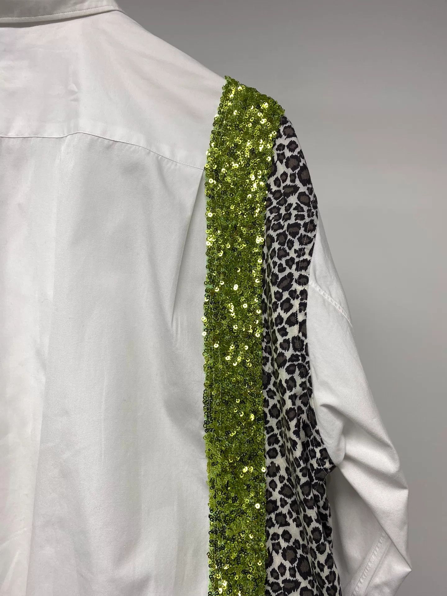 Comme des Garcons CDG Homme Plus 18ss Disco Leopard Sequin Shirt Size US S / EU 44-46 / 1 - 5 Thumbnail