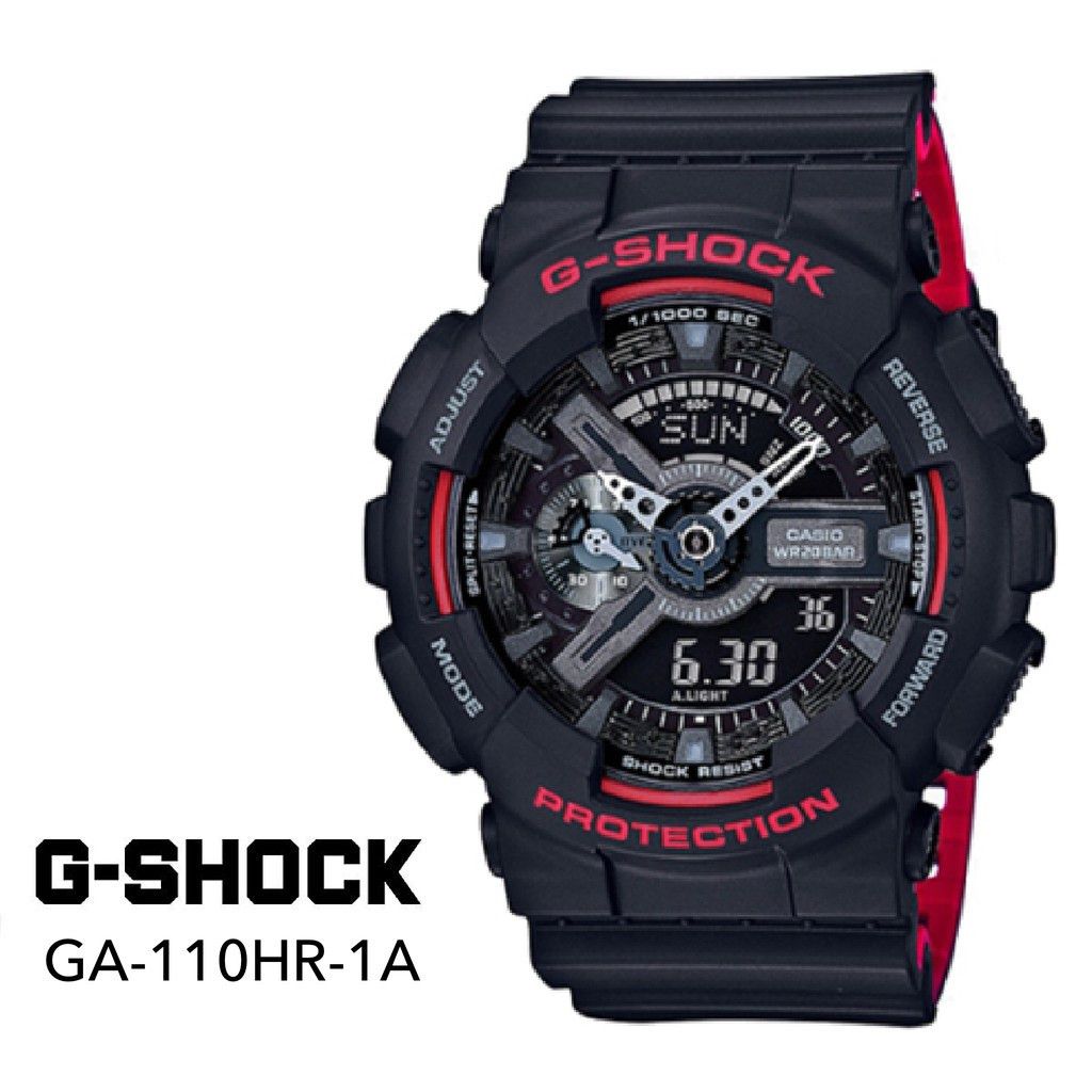 image of Casio G-Shock Ga-110Hr-1A, Men's