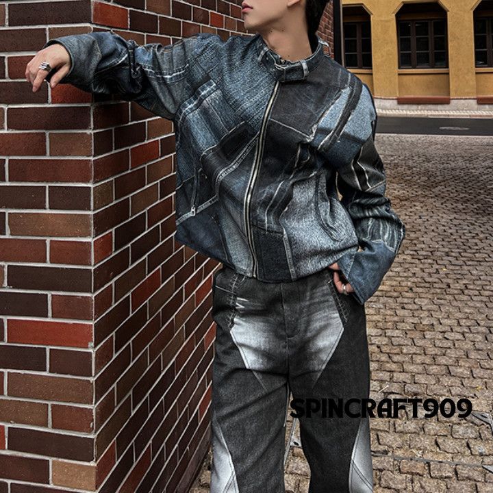 Other Graphic Full Zip Light Jacket Size US M / EU 48-50 / 2 - 4 Thumbnail