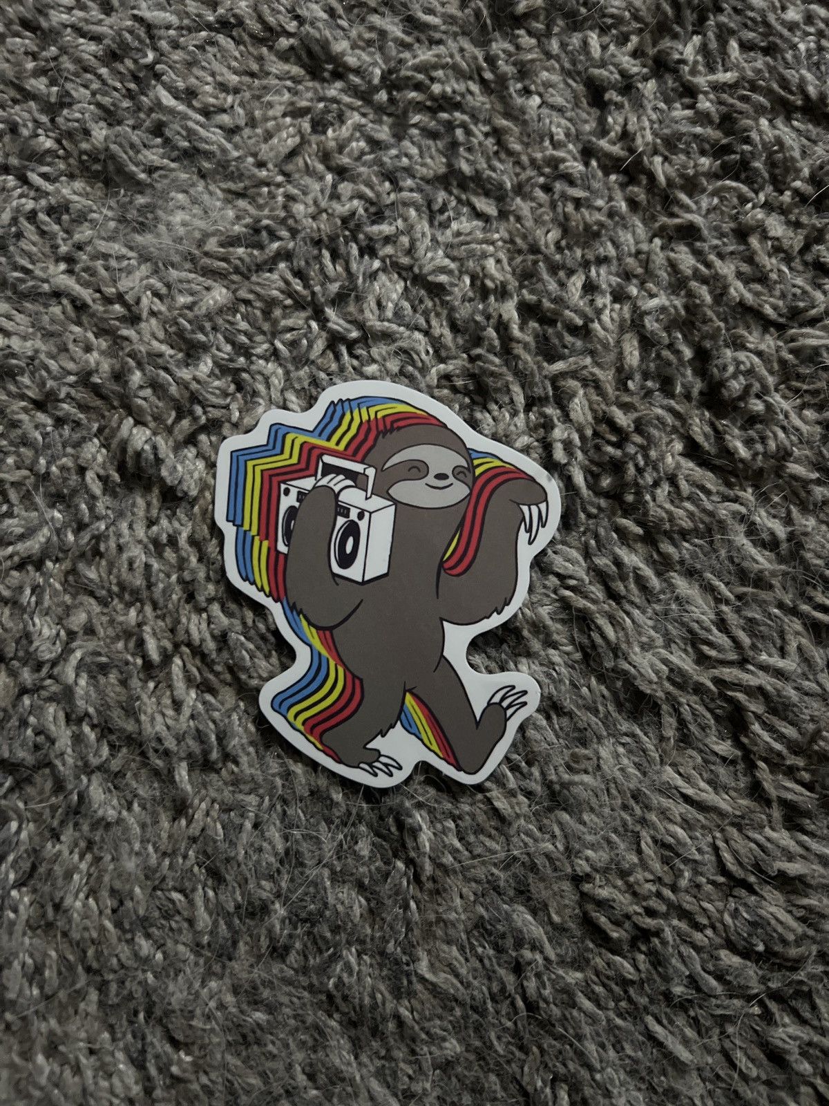 Hypebeast Boombox Sloth Sticker Size ONE SIZE - 1 Thumbnail