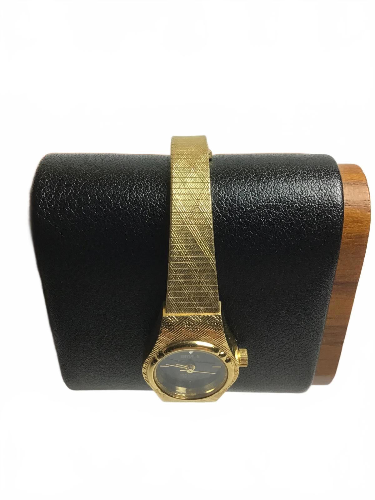 Other Benrus Diamond Quartz Gold Tone Women's Watch Size ONE SIZE - 2 Thumbnail