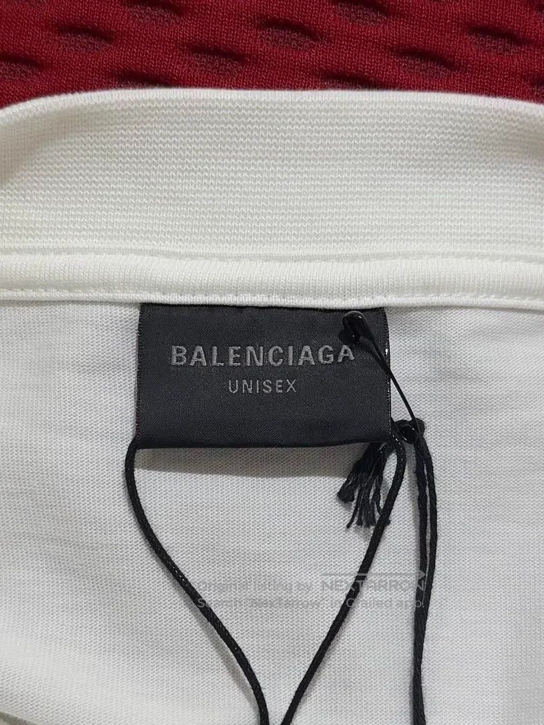 Balenciaga Balenciaga Letter Embroidered Round Neck Long Sleeve T-Shi Size US L / EU 52-54 / 3 - 4 Thumbnail