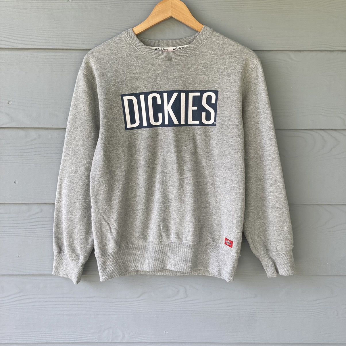 Dickies × Vintage 90s Dickies Grey Sweatshirt Size US M / EU 48-50 / 2 - 1 Thumbnail