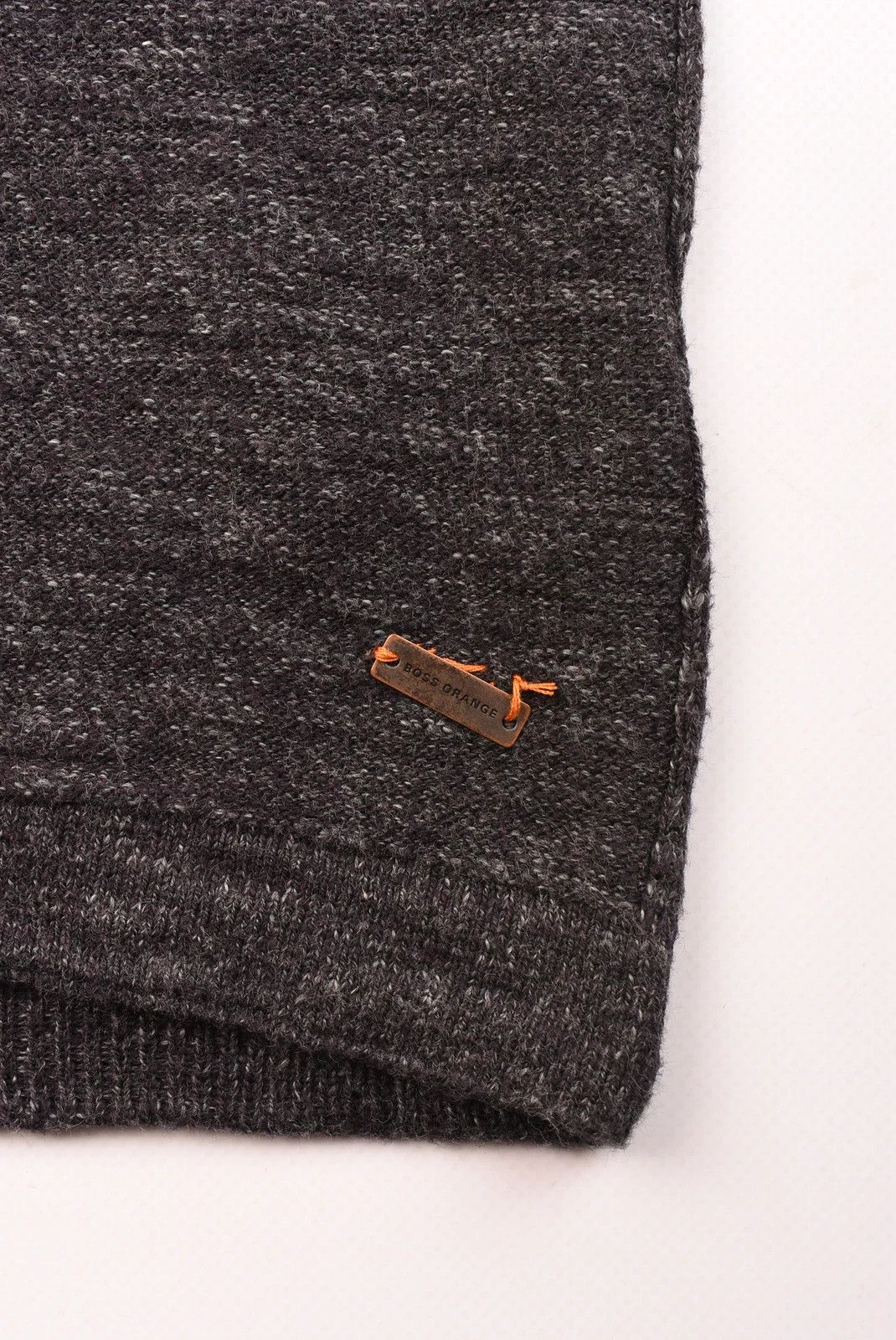 Hugo Boss Hugo Boss Orange Melange Knit V-Neck Sweater with Pocket Size US M / EU 48-50 / 2 - 4 Thumbnail