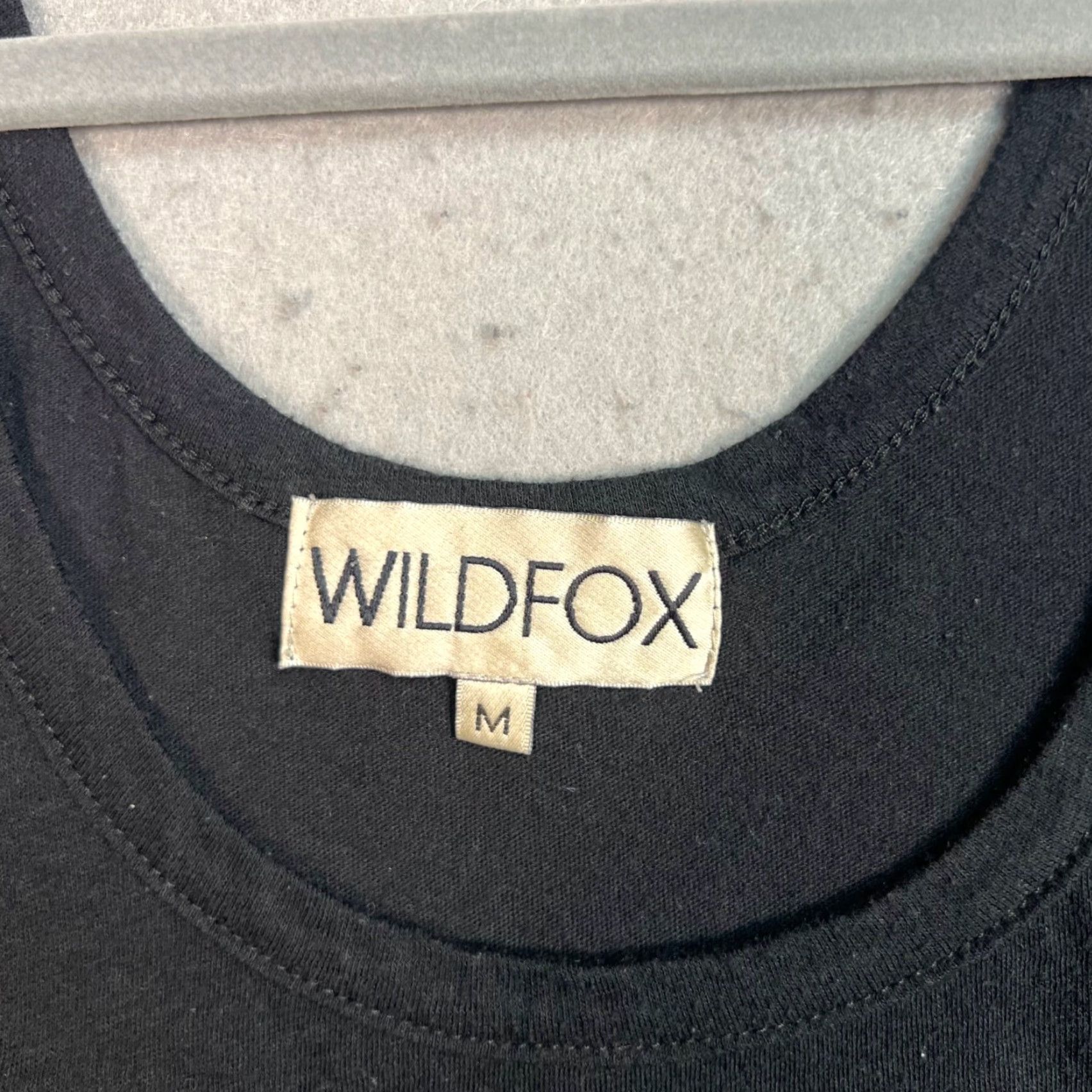 Wildfox Wildfox Womens Black Treat Tank Top Size Medium Cotton Polyester Blend Size M / US 6-8 / IT 42-44 - 3 Thumbnail