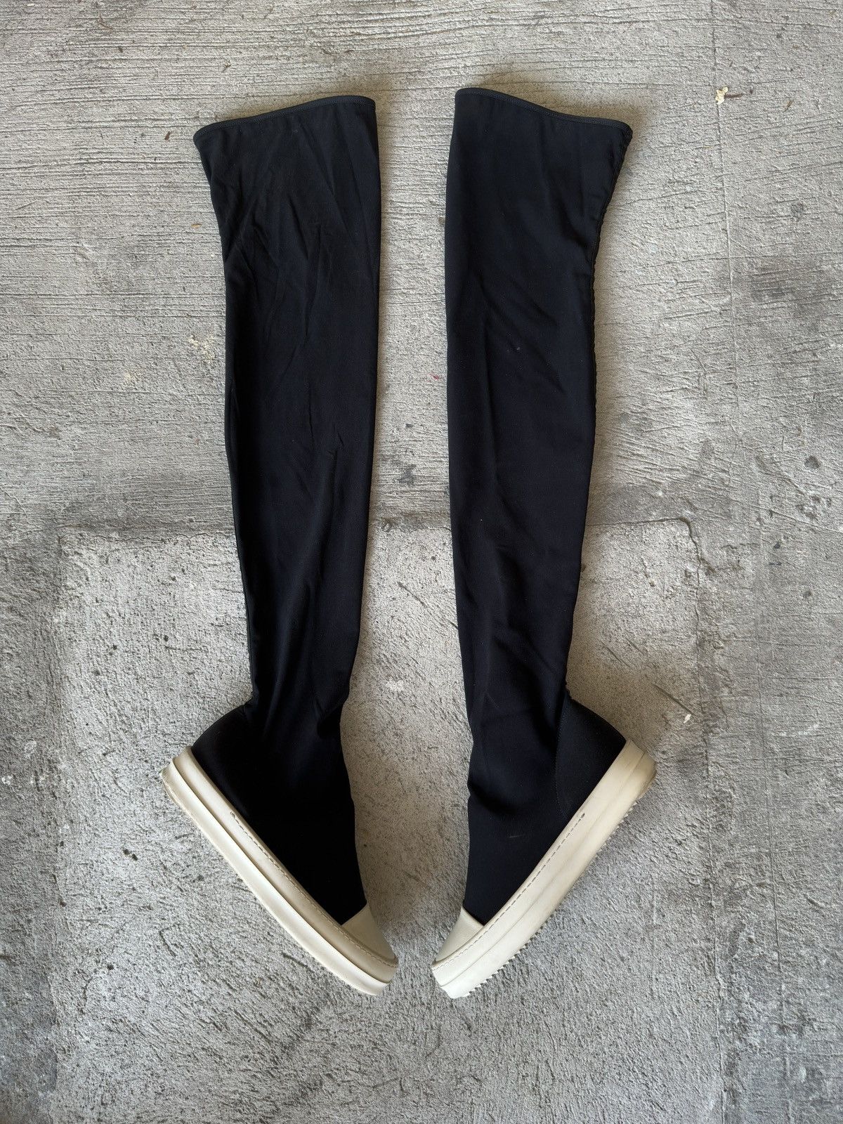 Rick Owens Rick Owens Drkshdw Knee High Boots Size US 9 / IT 39 - 1 Thumbnail