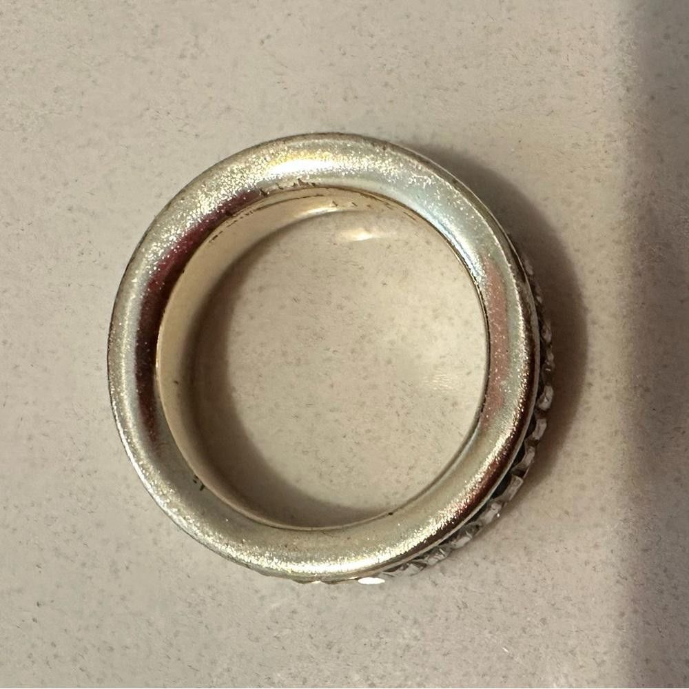 Kendra Scott Kendra Scott Jack Band Ring Gold Clear Nano Crystal Size 7 Size ONE SIZE - 5 Thumbnail