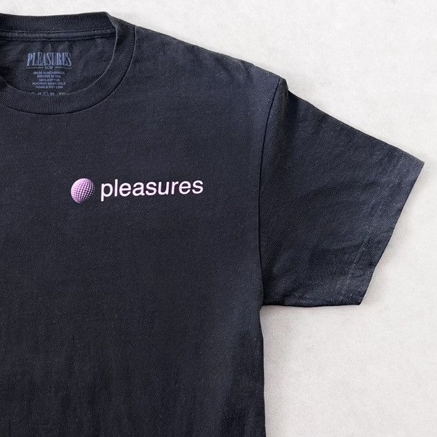 Pleasures 📡 blk: COMMUNICATION TEE + STICKERS Size US L / EU 52-54 / 3 - 4 Thumbnail