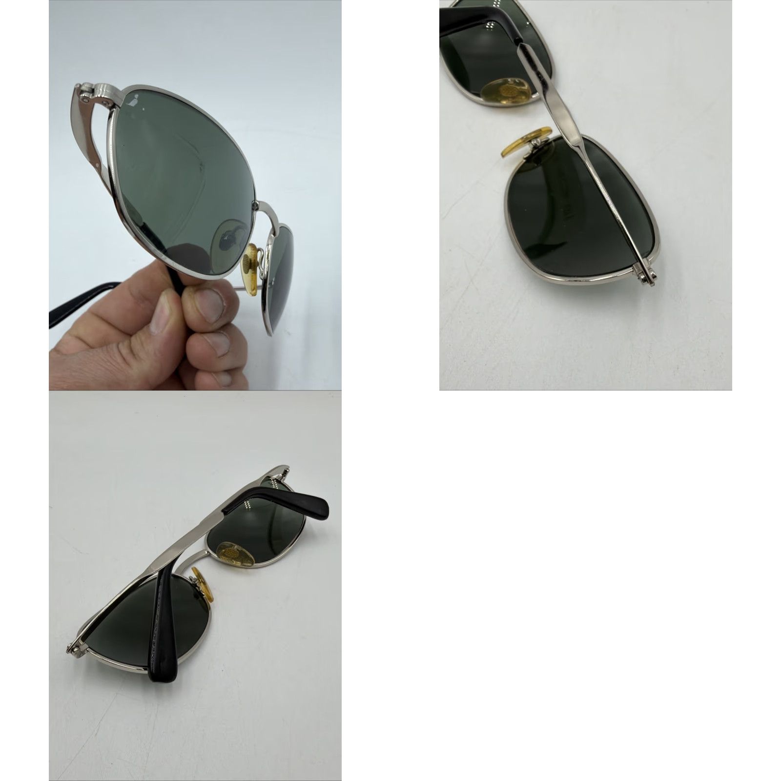 Vintage VINTAGE Ray-Ban Sunglasses W2703 Metal Frame Unisex Adults Silver Sunglasses Mens Womens 90s? (But must avoid adding extra info). Size ONE SIZE - 9 Thumbnail