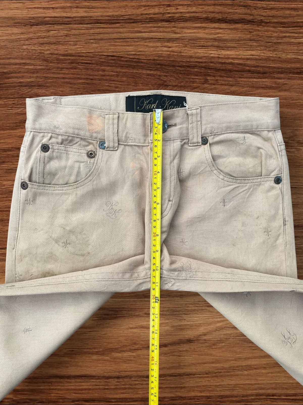 Karl Kani Vintage Karl Kani Dagger Embroidery All Over Loose Leg Pants Size US 32 / EU 48 - 20 Thumbnail