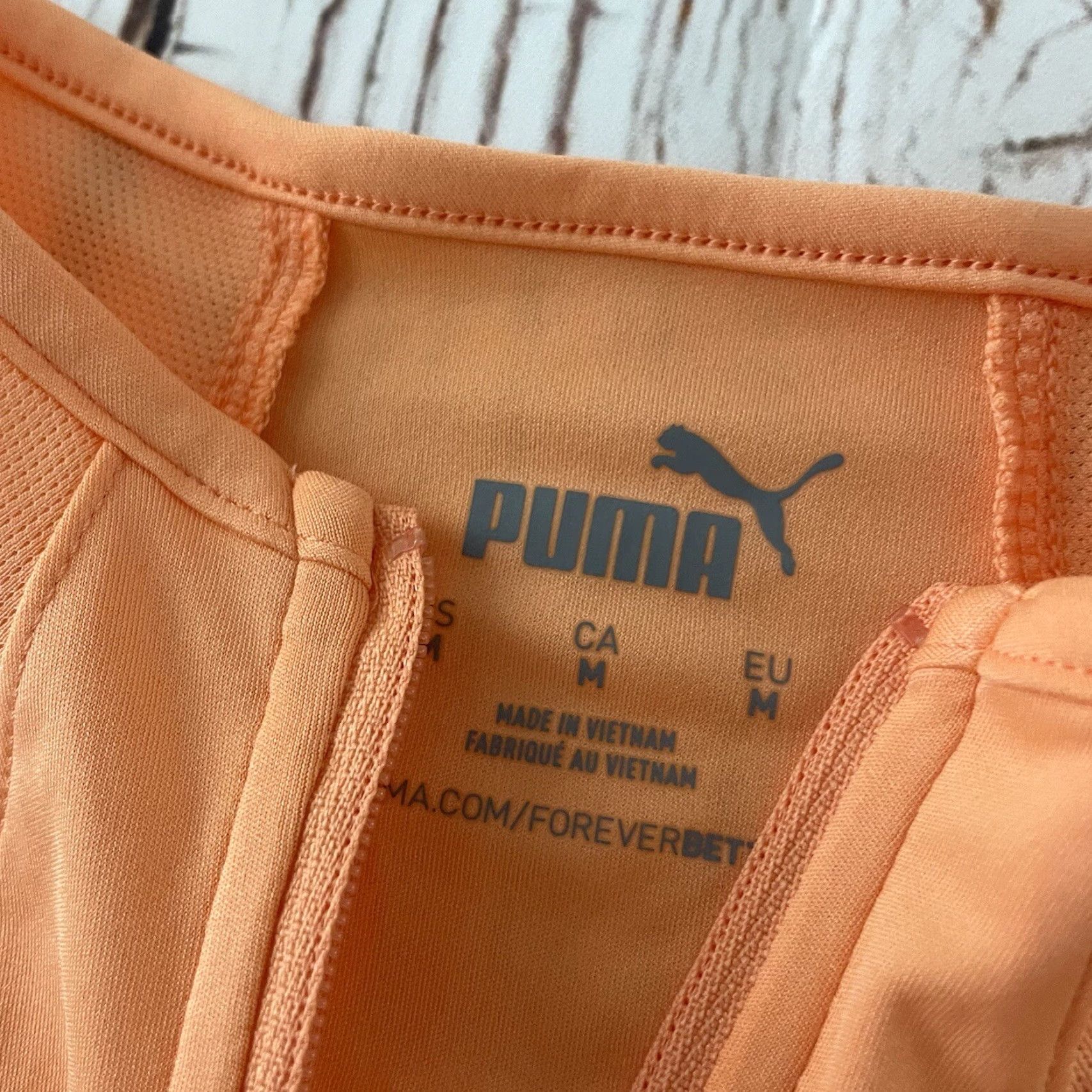 Puma Puma Pullover 1/4 Zip San Marcos Long Sleeve Lightweight Golf Jacket Women's M Orange Tight fit Sportwear Mens? Size M / US 6-8 / IT 42-44 - 4 Thumbnail