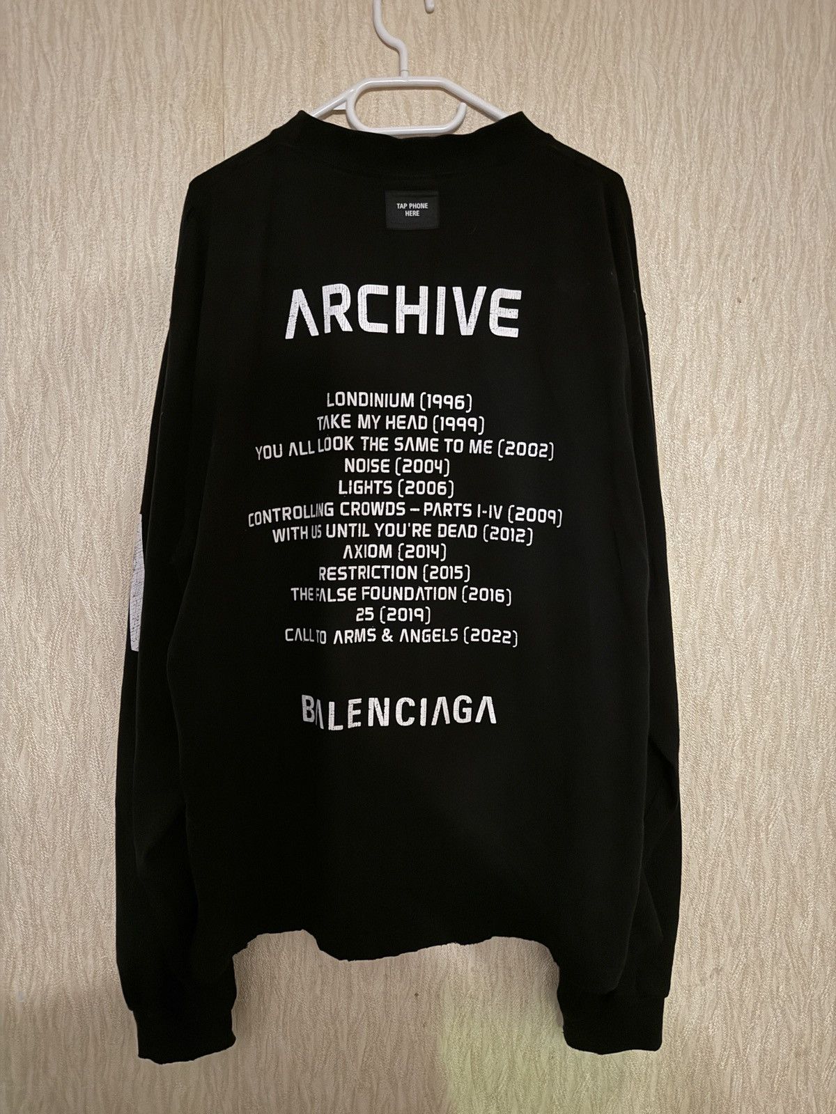 Balenciaga Archive music Size US L / EU 52-54 / 3 - 2 Thumbnail