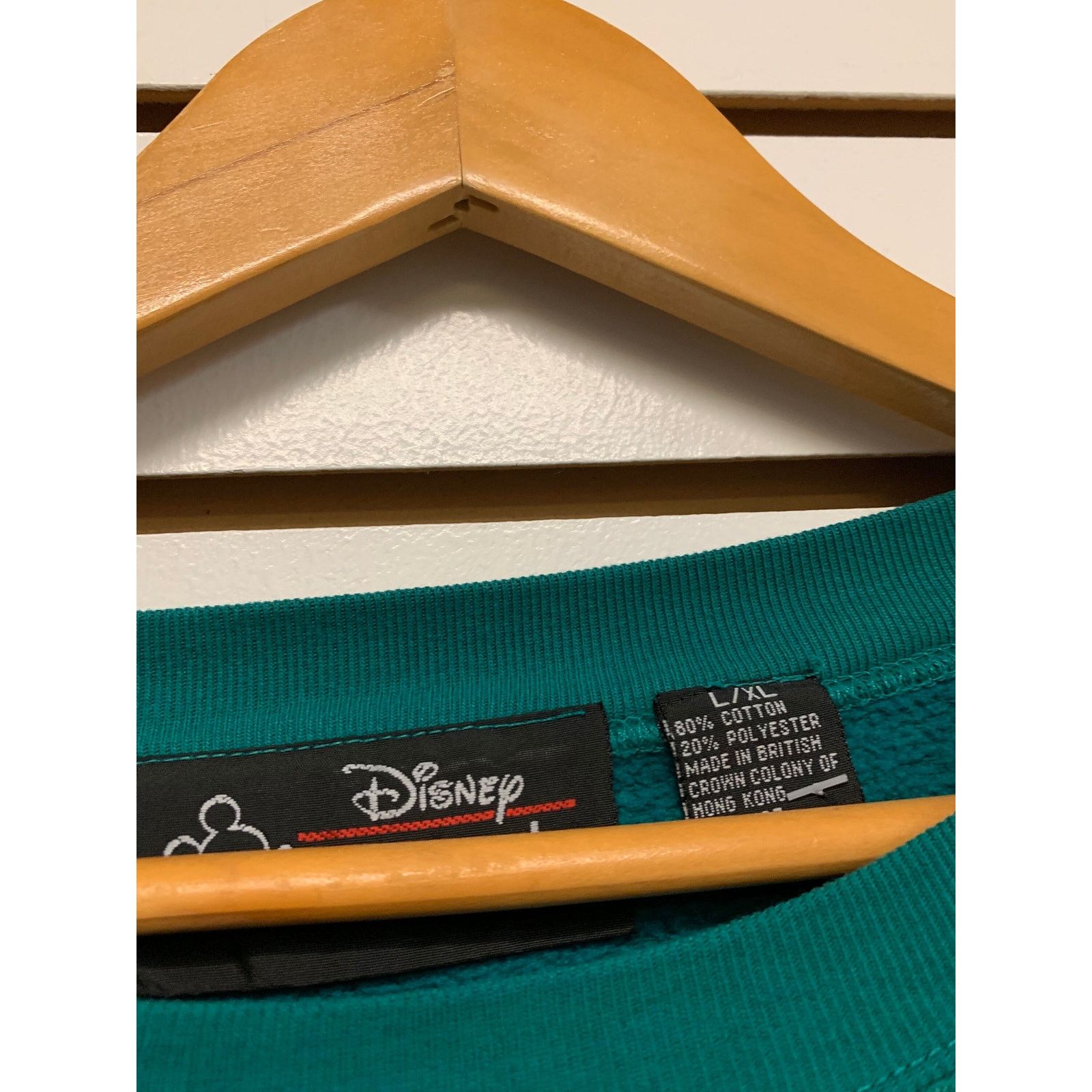 Disney Vintage Walt Disney World Sweatshirt size L/XL 1990s 80s Size US L / EU 52-54 / 3 - 6 Thumbnail