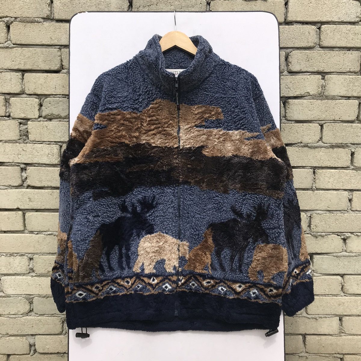 Vintage Vintage Coastlines Fashion for Canada Fullprint Fleece Size US L / EU 52-54 / 3 - 1 Thumbnail