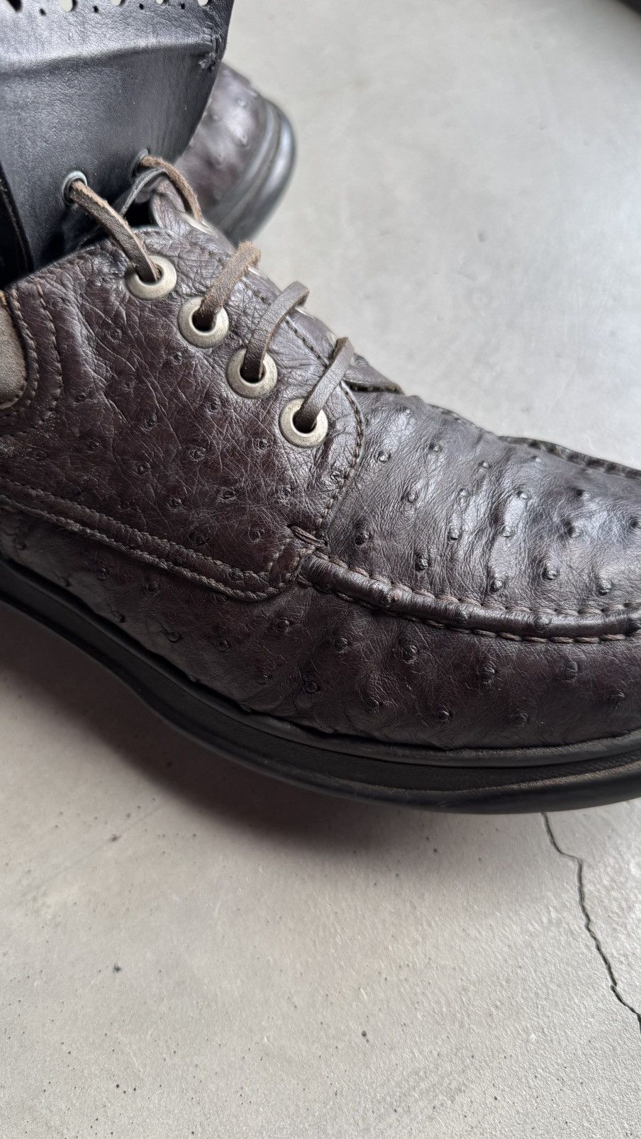 Prada Prada Ostrich Leather Shoes Size US 8.5 / EU 41-42 - 8 Thumbnail