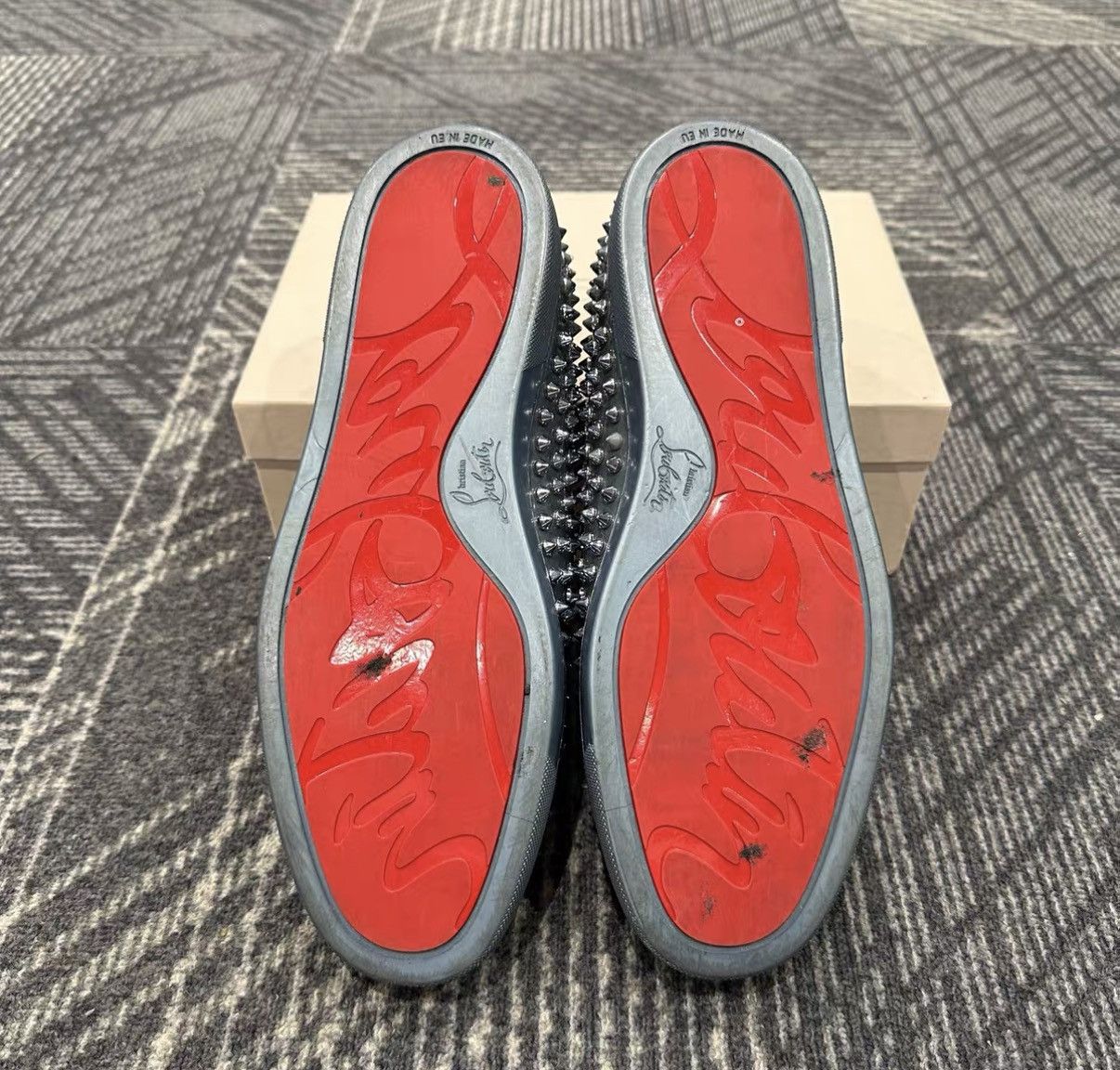 Christian Louboutin Christian Louboutin Studded Red Sole Shoes J42 Size US 9 / EU 42 - 6 Thumbnail