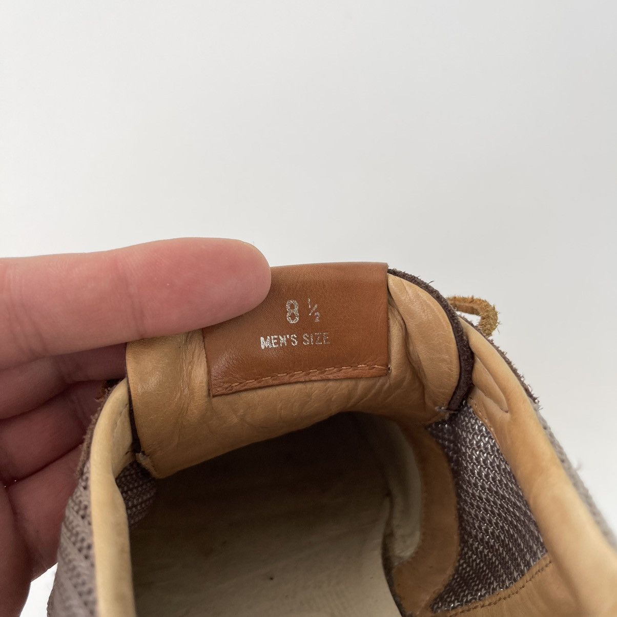 Tod's Tod’s Leather Mesh Sneakers Brown Made In Italy Rare Size US 10.5 / EU 43-44 - 11 Thumbnail