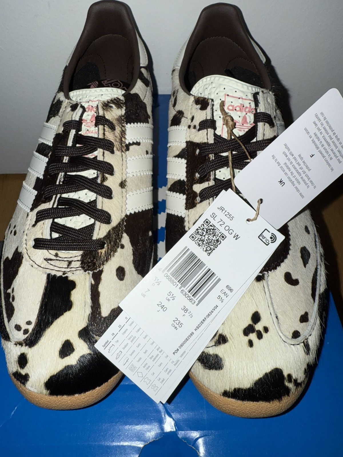 Adidas Adidas SL72 OG Cow print Size US 7 / IT 37 - 6 Thumbnail