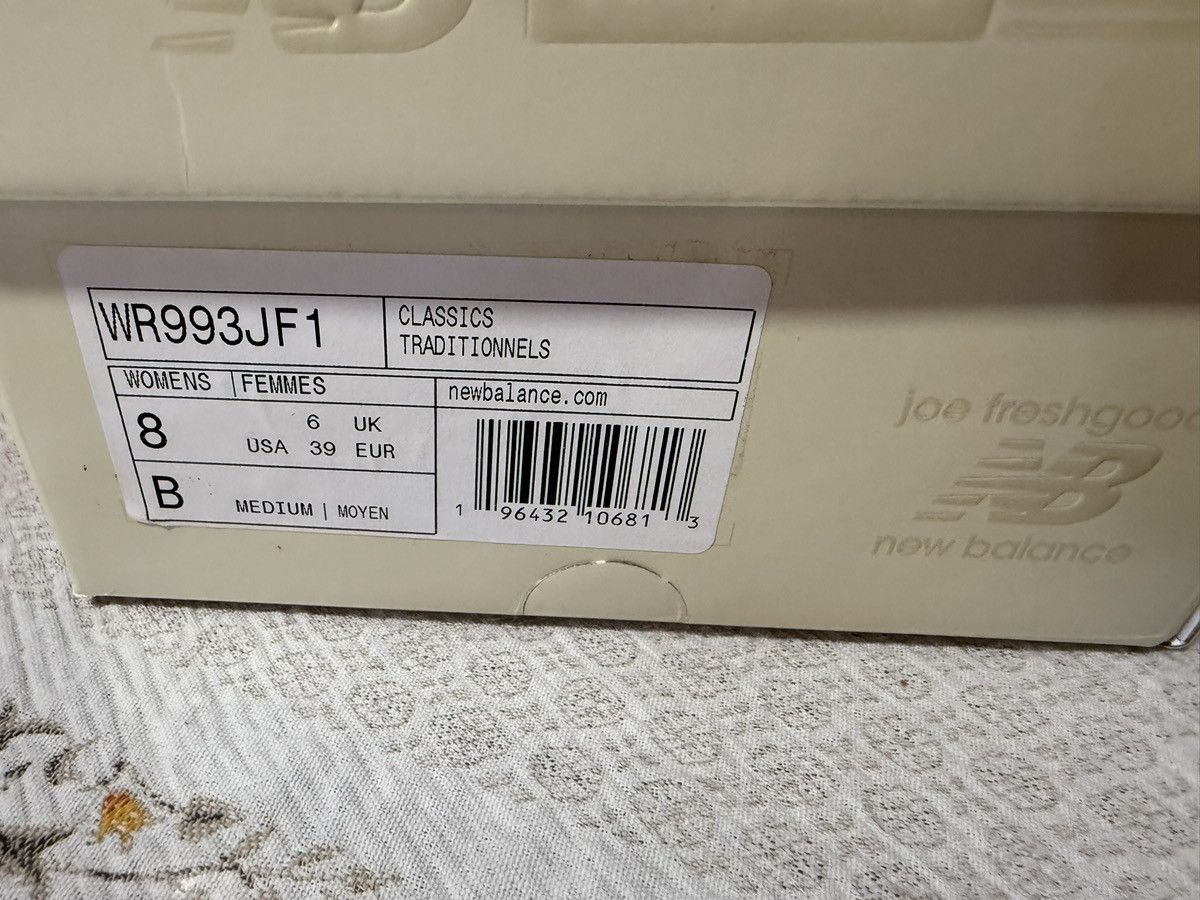 Joe Freshgoods × New Balance NEW BALANCE JOE FRESHGOODS WMNS 993 MIU PERFORMANCE ART Sz 8 Size US 8 / IT 38 - 10 Thumbnail