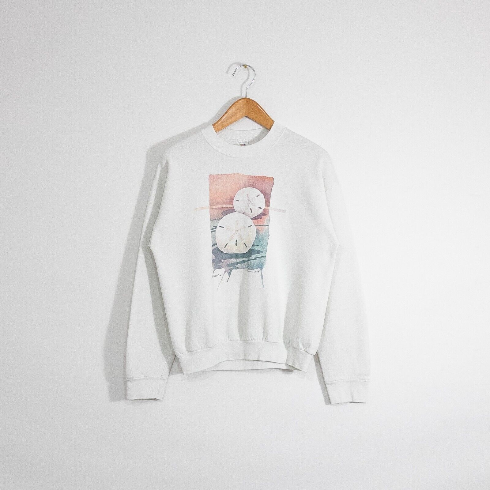 Vintage Vintage 90s Cape Cod Sweatshirt Large - Faded Distressed Size US L / EU 52-54 / 3 - 1 Thumbnail