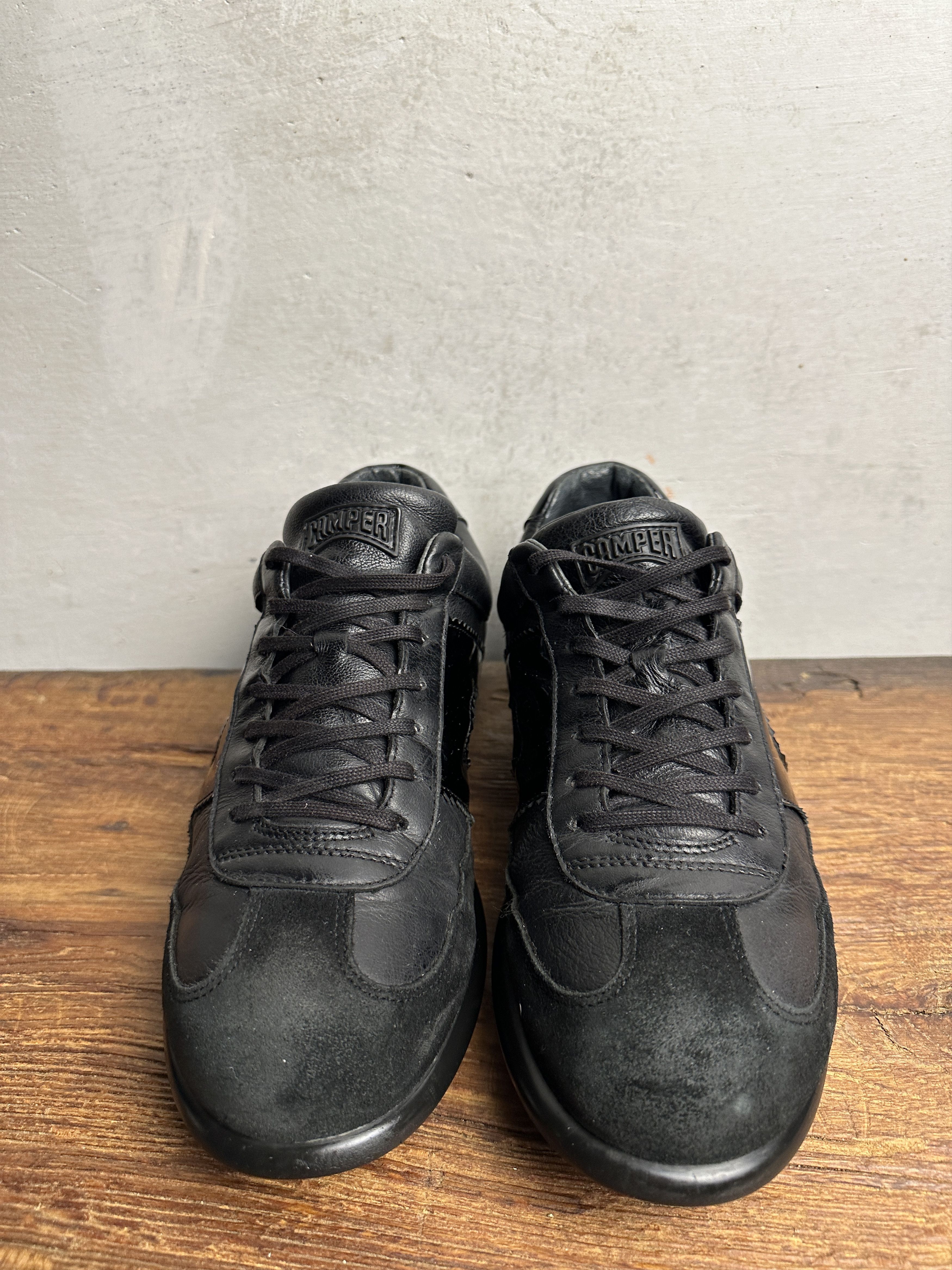 Camper Camper Pelotas XLite Black Leather Sneakers Size US 11 / EU 44 - 15 Thumbnail