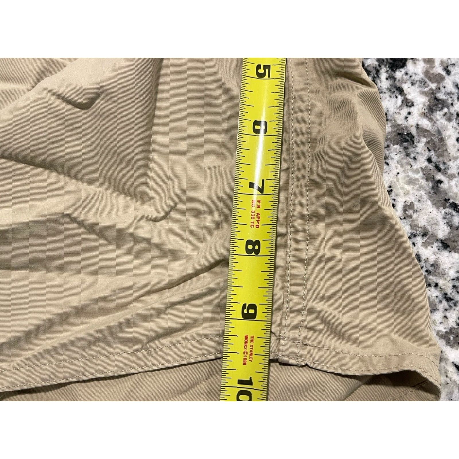Patagonia Patagonia Guidewater II Shorts Bermuda Nylon 9.5” Inseam M Men Tan Brown Fish Theme Size US 31 - 7 Thumbnail