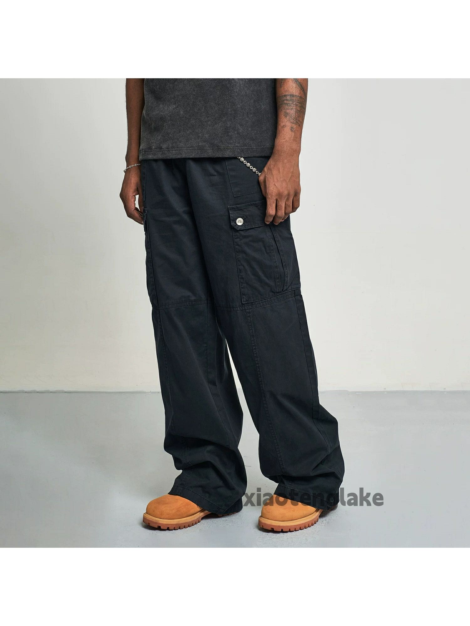 Designer × Japanese Brand × Vintage utility military loose baggy skate hiphop cargo pants Size US 32 / EU 48 - 7 Thumbnail