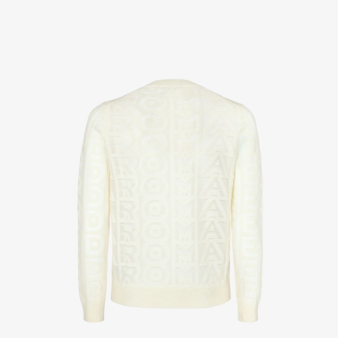 Fendi o1w1db10724 Pullover in Off White Size US L / EU 52-54 / 3 - 2 Thumbnail