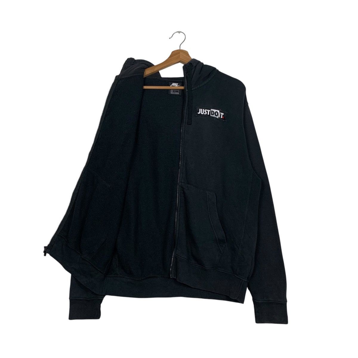 Nike NIKE Just Do It Logo Zipper Hoodies Sweatshirt #2239-C99 Size US L / EU 52-54 / 3 - 10 Thumbnail