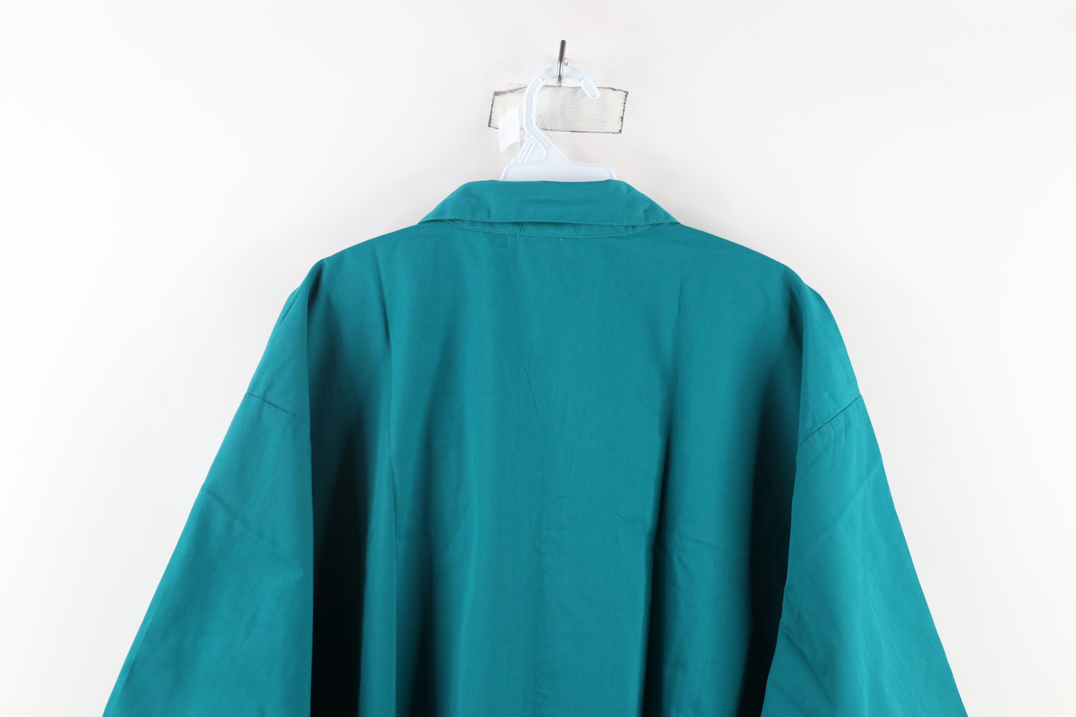 Vintage Deadstock Vintage 90s Streetwear Short Sleeve Zip Jacket Size US XXL / EU 58 / 5 - 8 Thumbnail
