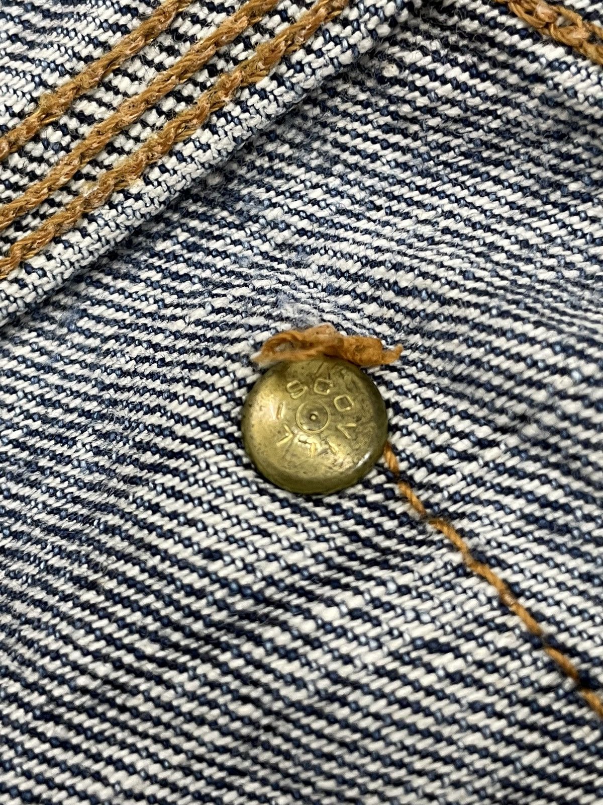 Edwin × Vintage Vintage Edwin Scovil Button Size US 31 - 18 Thumbnail