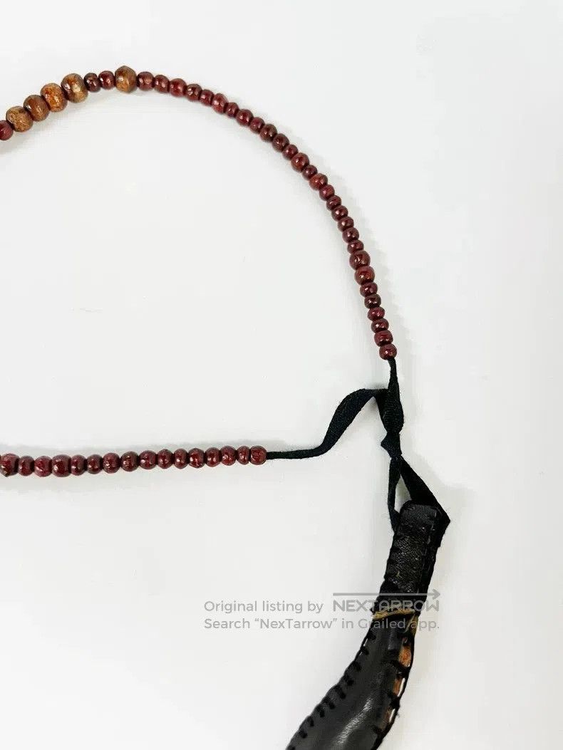Ann Demeulemeester Ann Demeulemeester Wooden Pea Necklace 2009. Size ONE SIZE - 3 Thumbnail