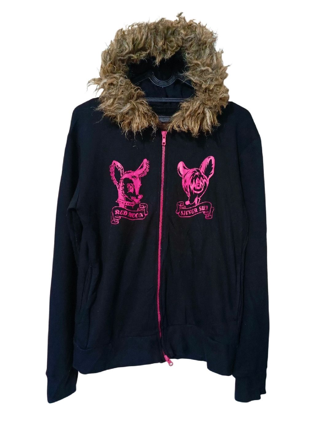 Le Grande Bleu (L.G.B.) Double Zip Fur Hoodie IfSixWasNine LGB style Size US S / EU 44-46 / 1 - 1 Thumbnail