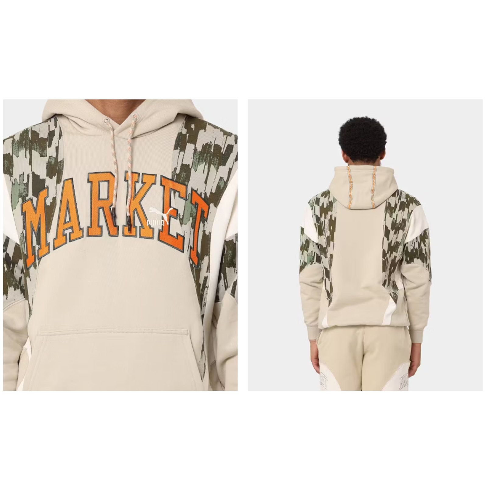 Market × Puma PUMA MARKET Trek Ready Hoodie Streetwear 535083-85 Pullover Size US S / EU 44-46 / 1 - 13 Thumbnail