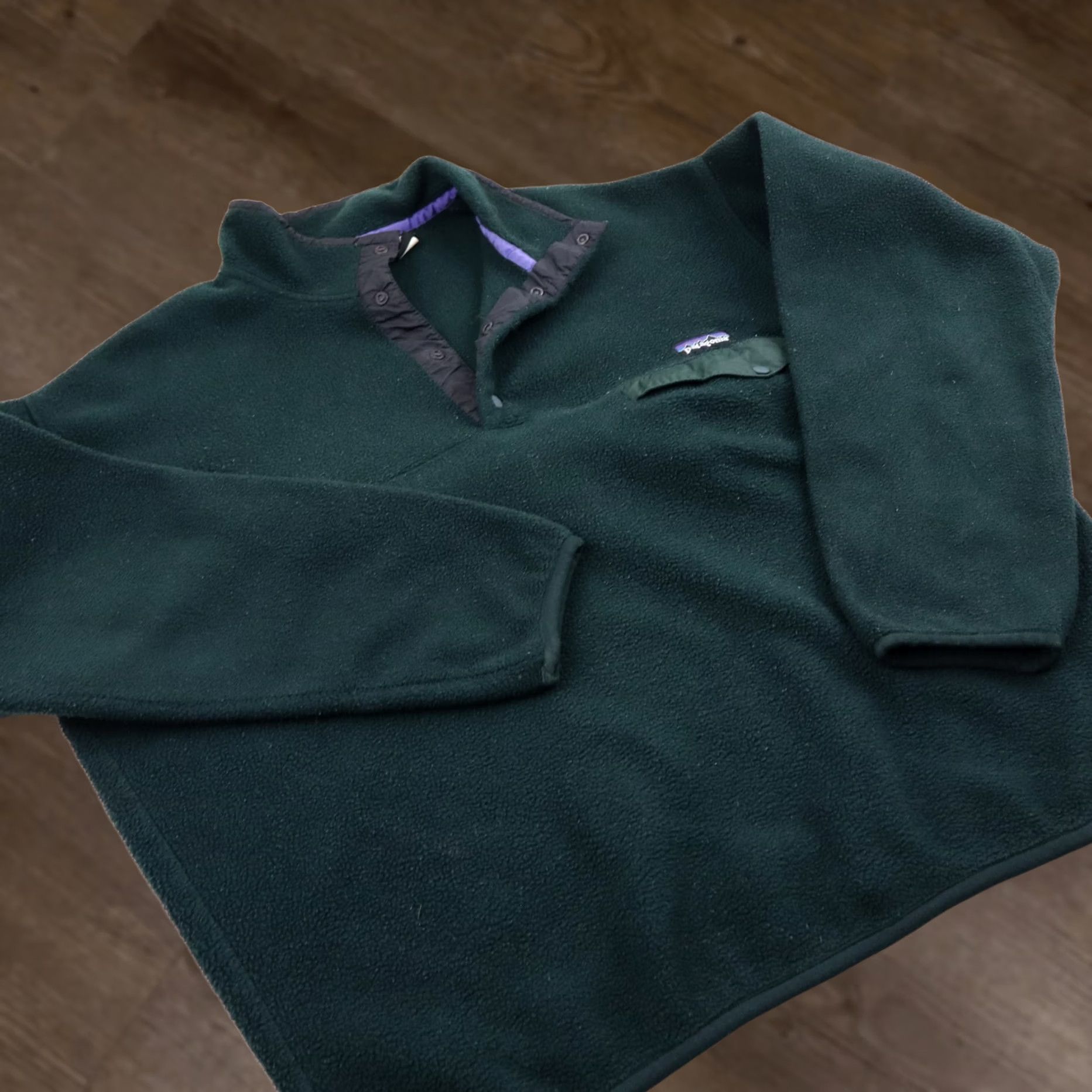 Patagonia × Streetwear × Vintage Patagonia 90s Zen Turtle Snap-T