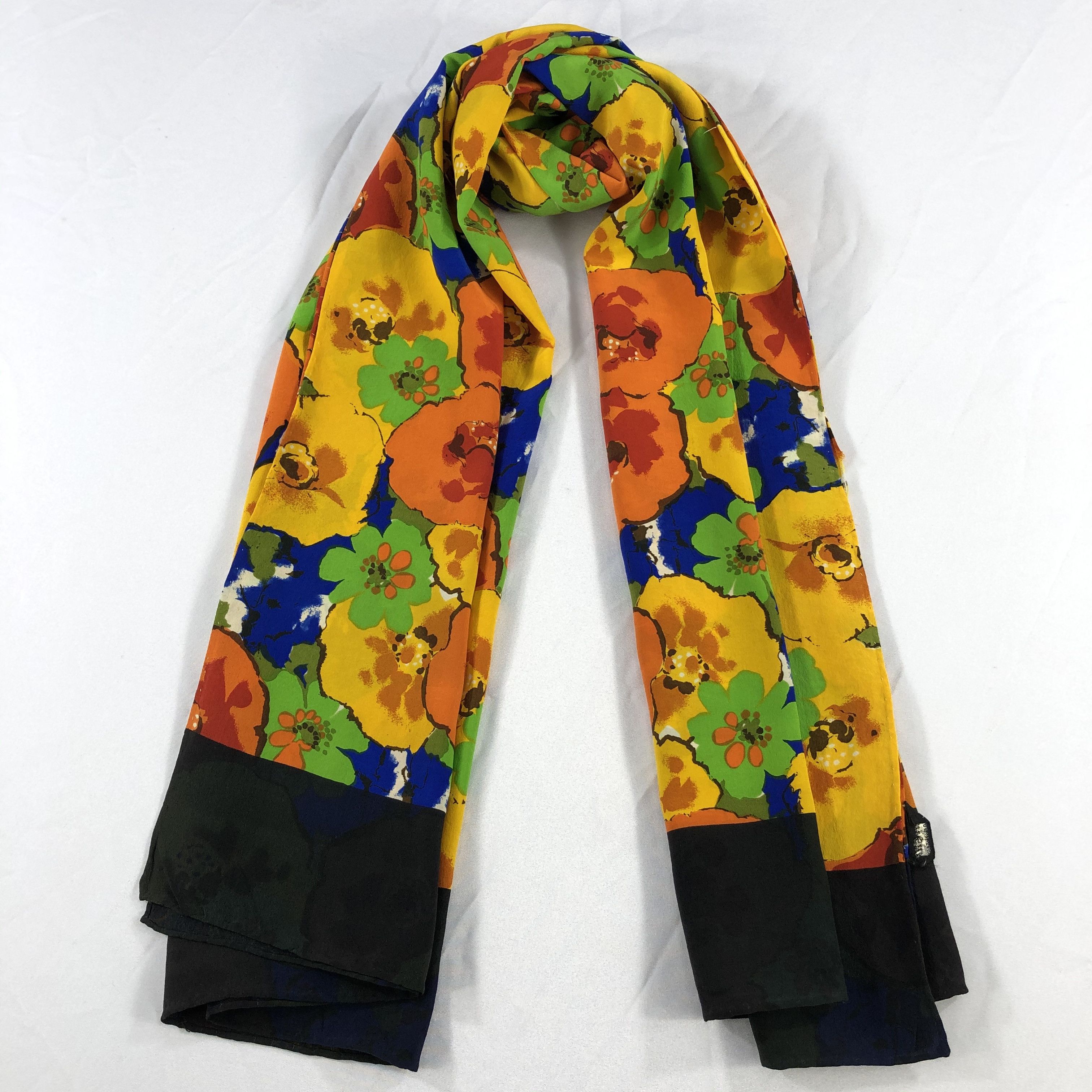 Vintage Vintage Silk Scarf Size ONE SIZE - 2 Thumbnail