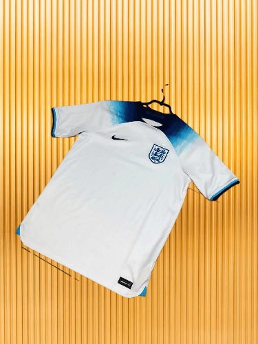 Nike Away Kids Kit Soccer Jersey England National Team Nike Size US XL / EU 56 / 4 - 1 Thumbnail