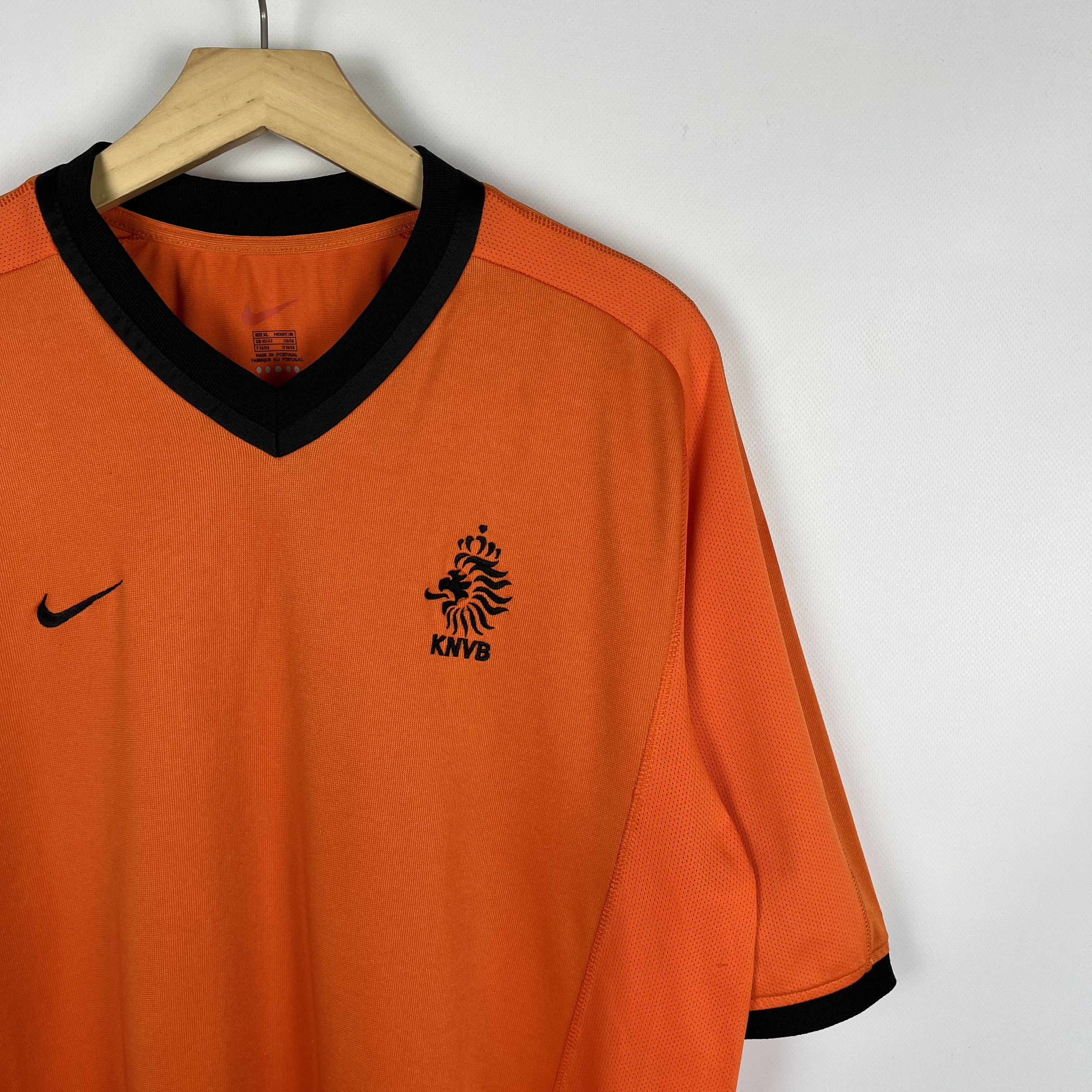 Nike Vintage Nike Netherlands Holland Home Soccer Jersey 2000/02 Size US XL / EU 56 / 4 - 2 Thumbnail