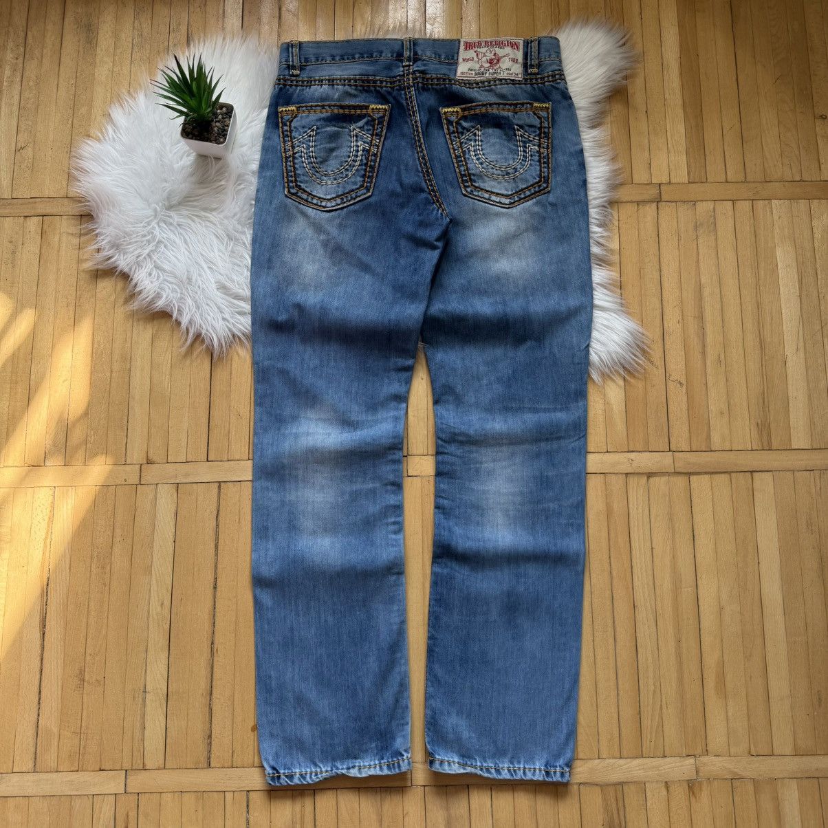 True Religion 📌 Crazy True Religion Billy T Chief Keef style Vintage jeans Size US 36 / EU 52 - 1 Thumbnail